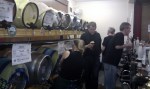 Beer kegs at St Clement's Church