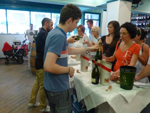 Oddbins Chorlton sparkling wine tasting