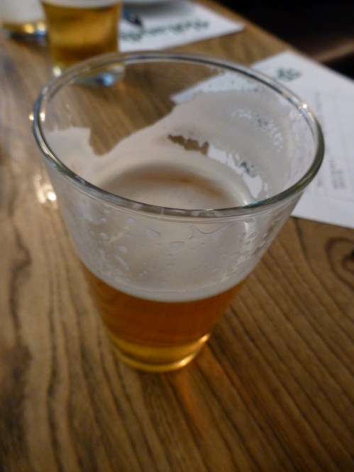 Pale ale from Beartown Brewing Company