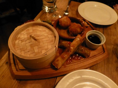 The Cellar Key's taster platter