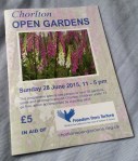 Programme for Chorlton Open Gardens 2015