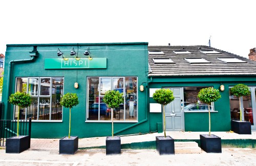 Hispi Bistro on School Lane in Didsbury Village, south Manchester