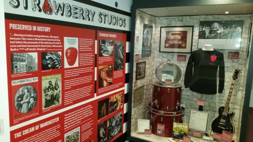 Strawberry Studios Stockport memorabilia