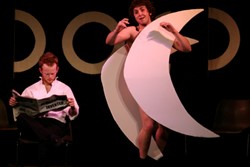 Members of The Durham Revue onstage